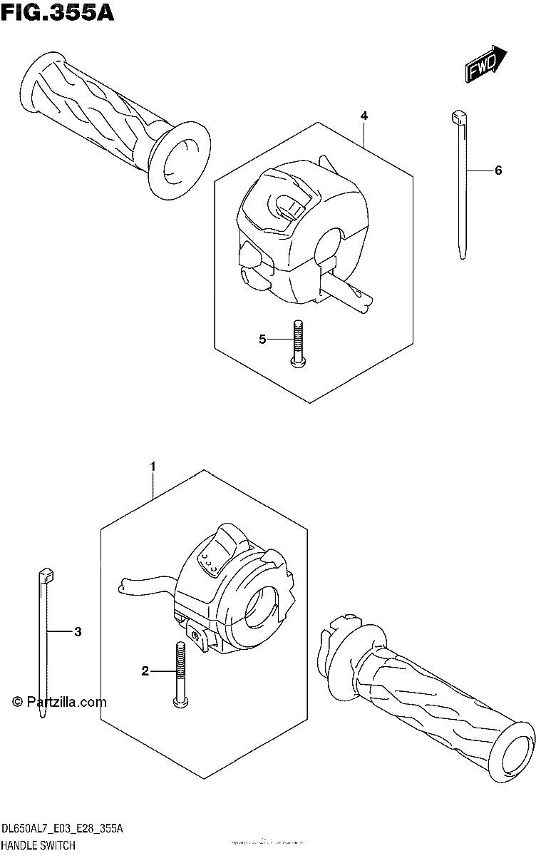 Diagrama de HANDLE SWITCH