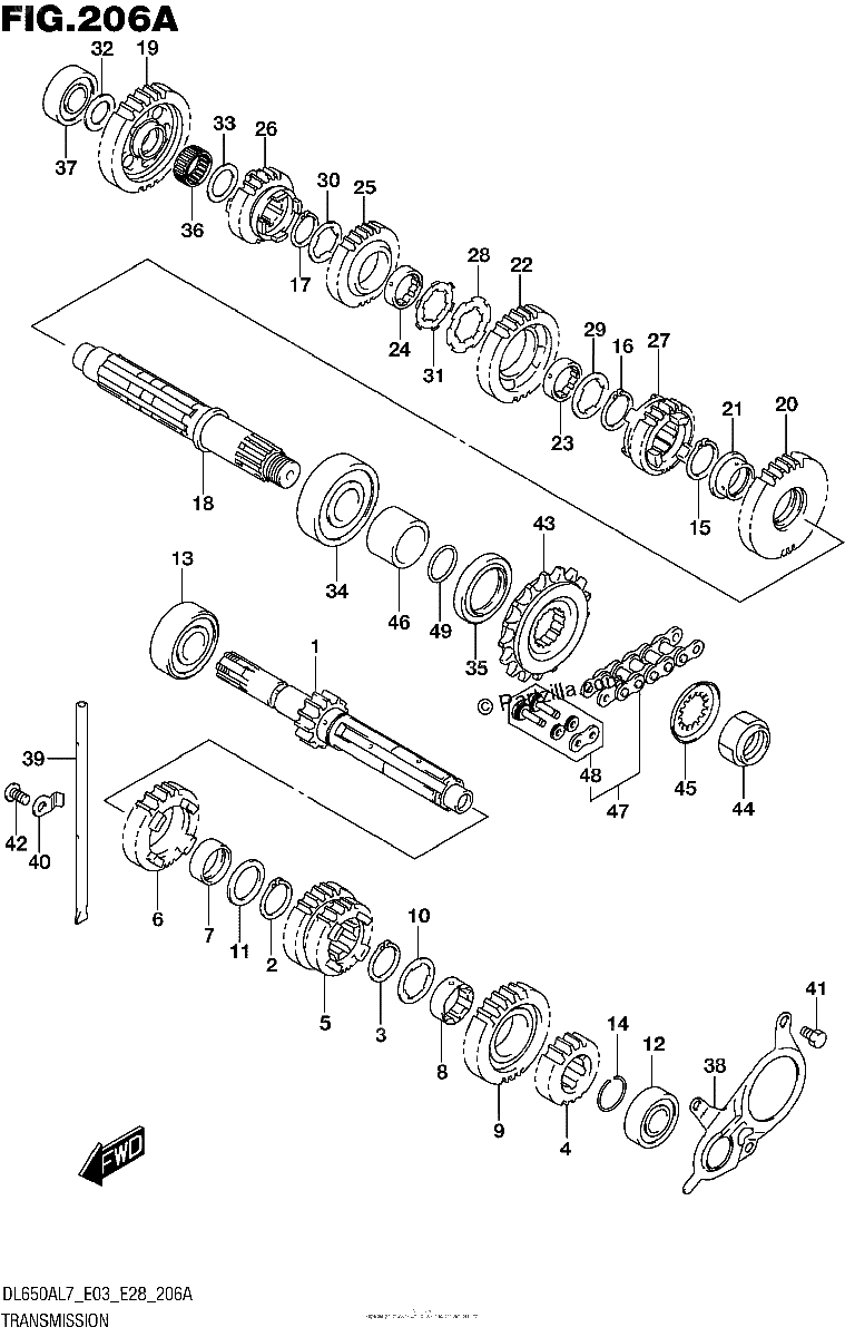 Diagrama de TRANSMISSION