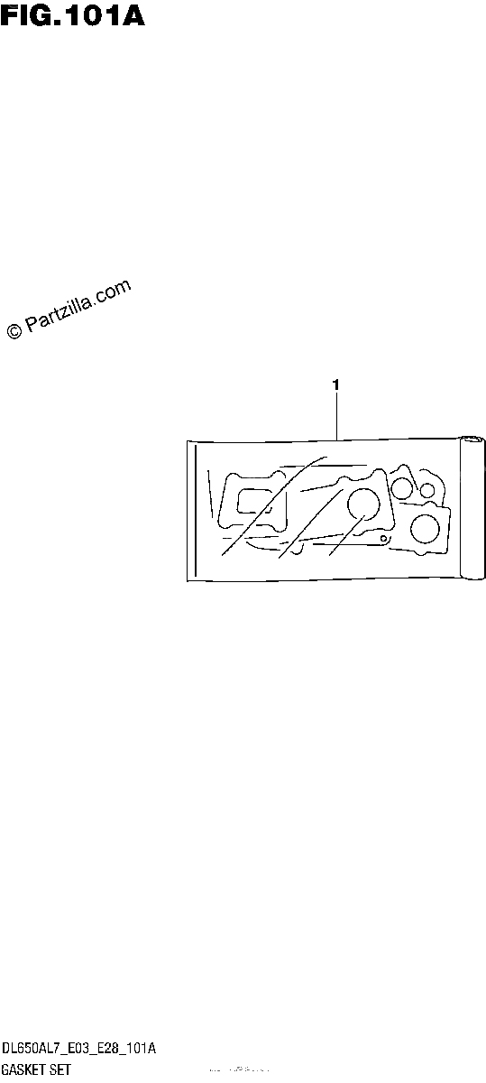 Diagrama de GASKET SET