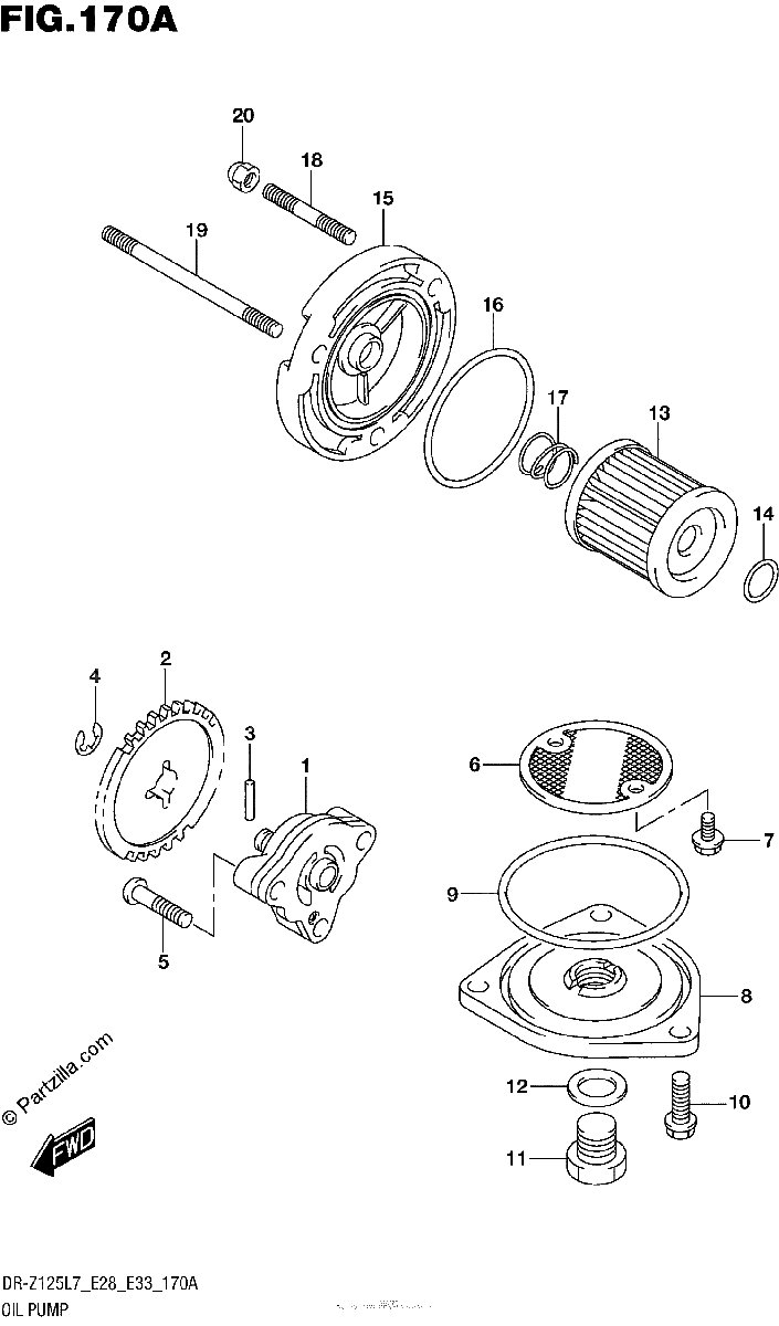 Diagrama de OIL PUMP