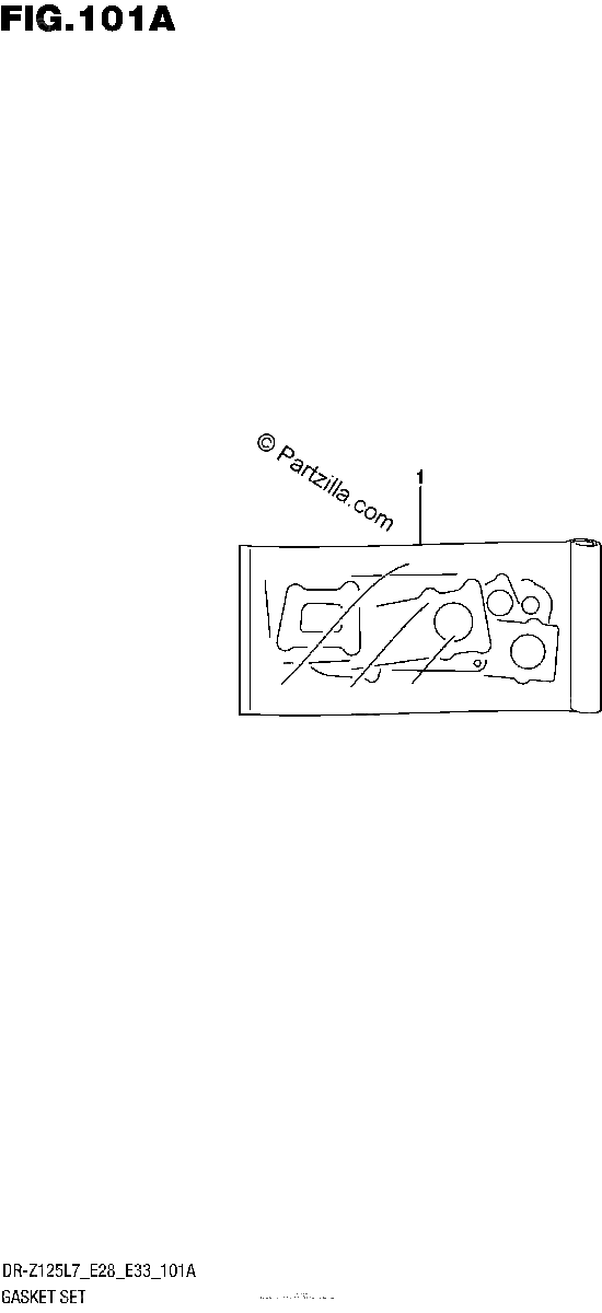 Diagrama de GASKET SET
