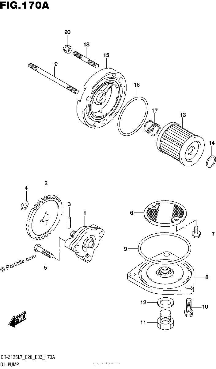 Diagrama de OIL PUMP