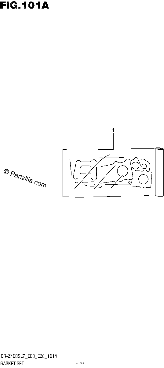Diagrama de GASKET SET