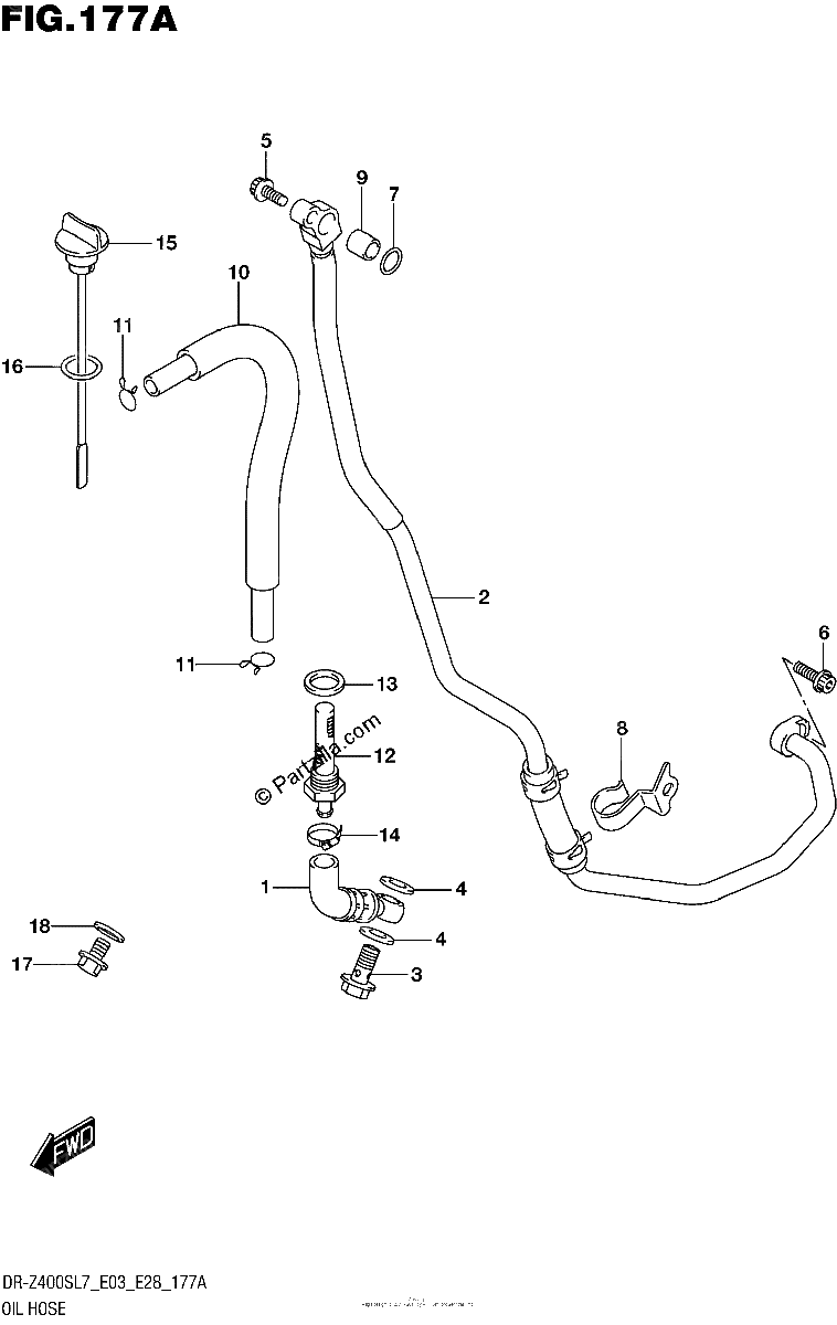 Diagrama de OIL HOSE