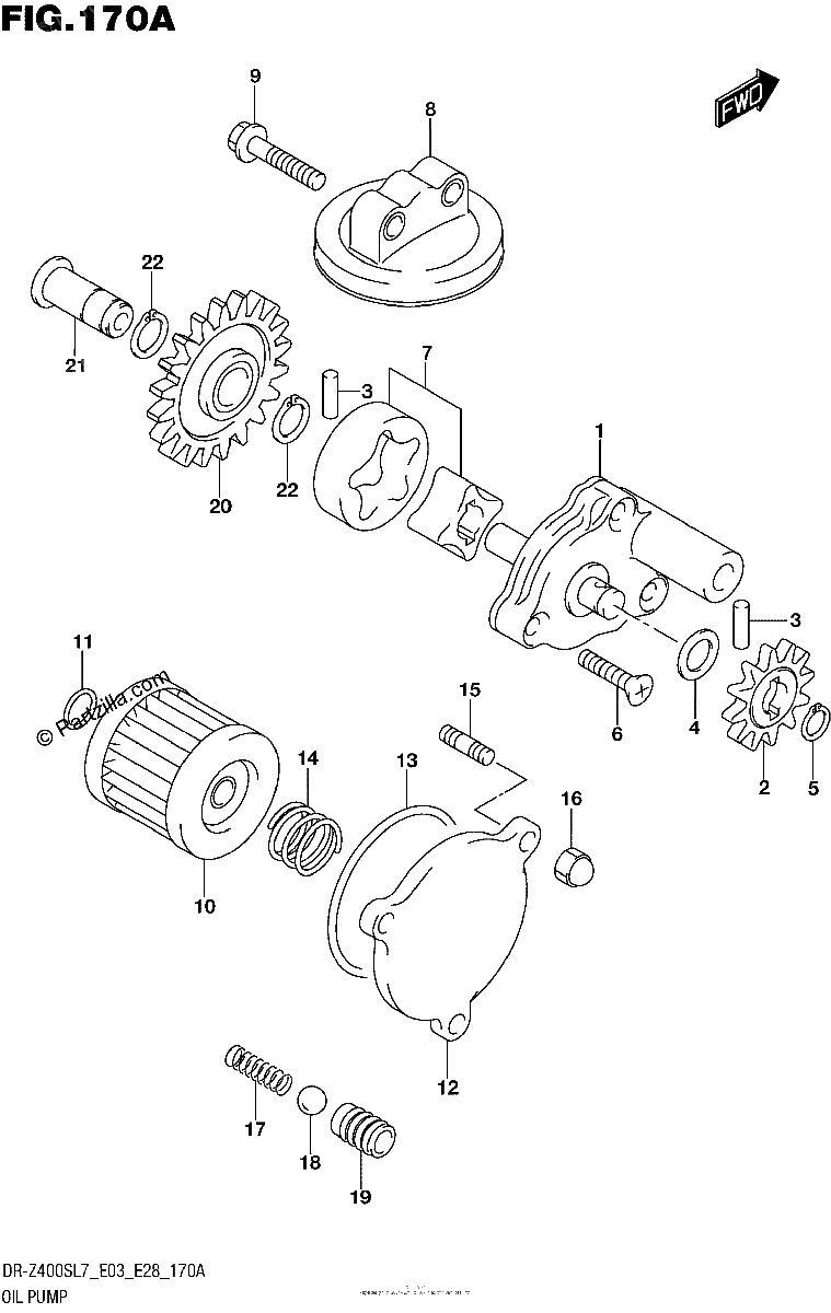 Diagrama de OIL PUMP