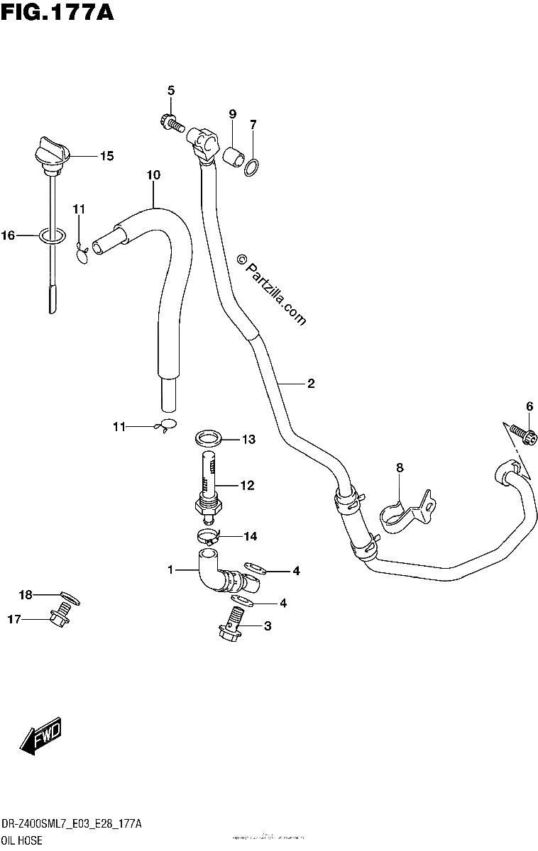 Diagrama de OIL HOSE