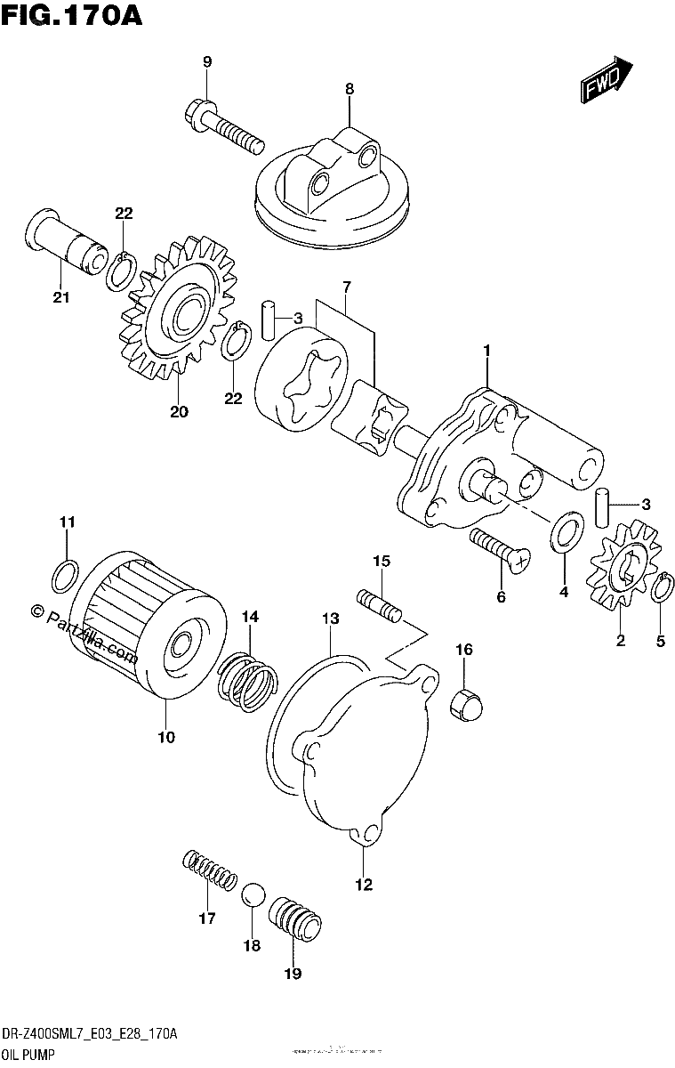 Diagrama de OIL PUMP
