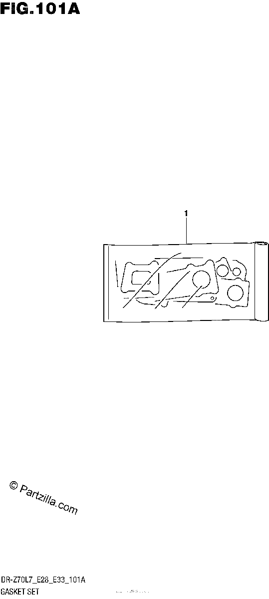 Diagrama de GASKET SET