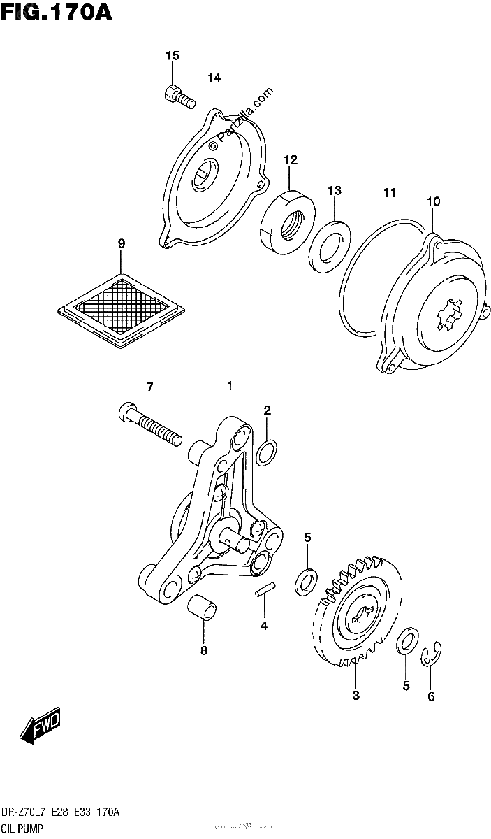 Diagrama de OIL PUMP