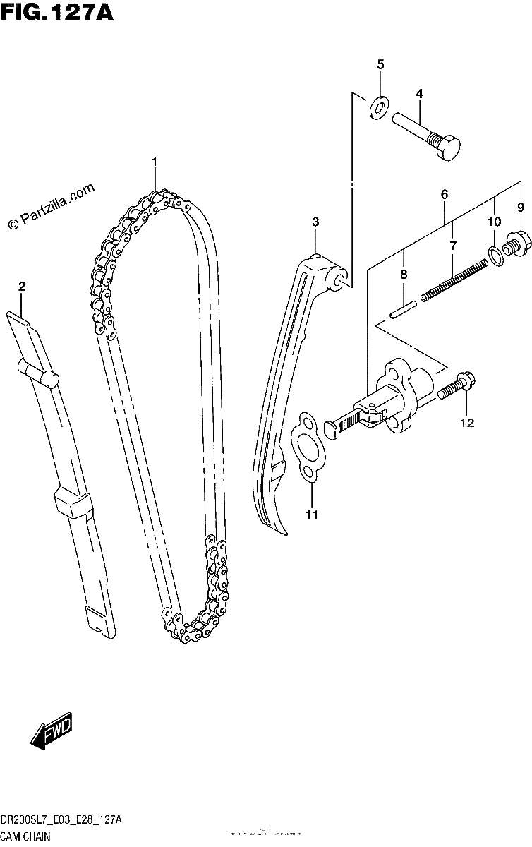 Diagrama de CAM CHAIN