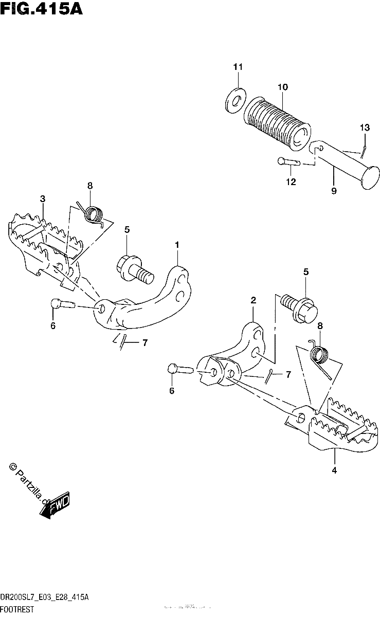Diagrama de FOOTREST