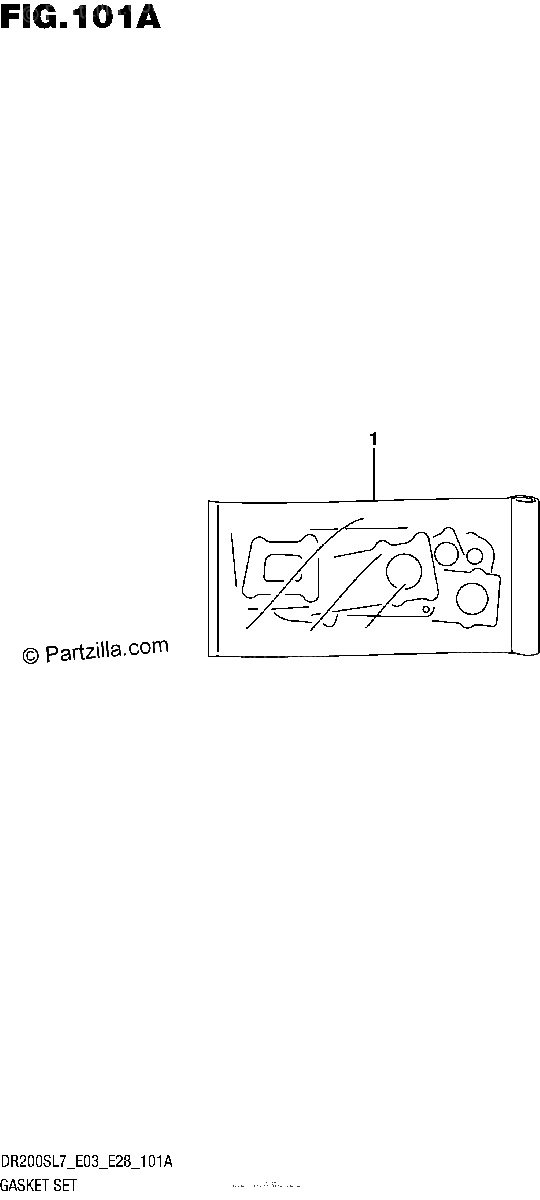 Diagrama de GASKET SET