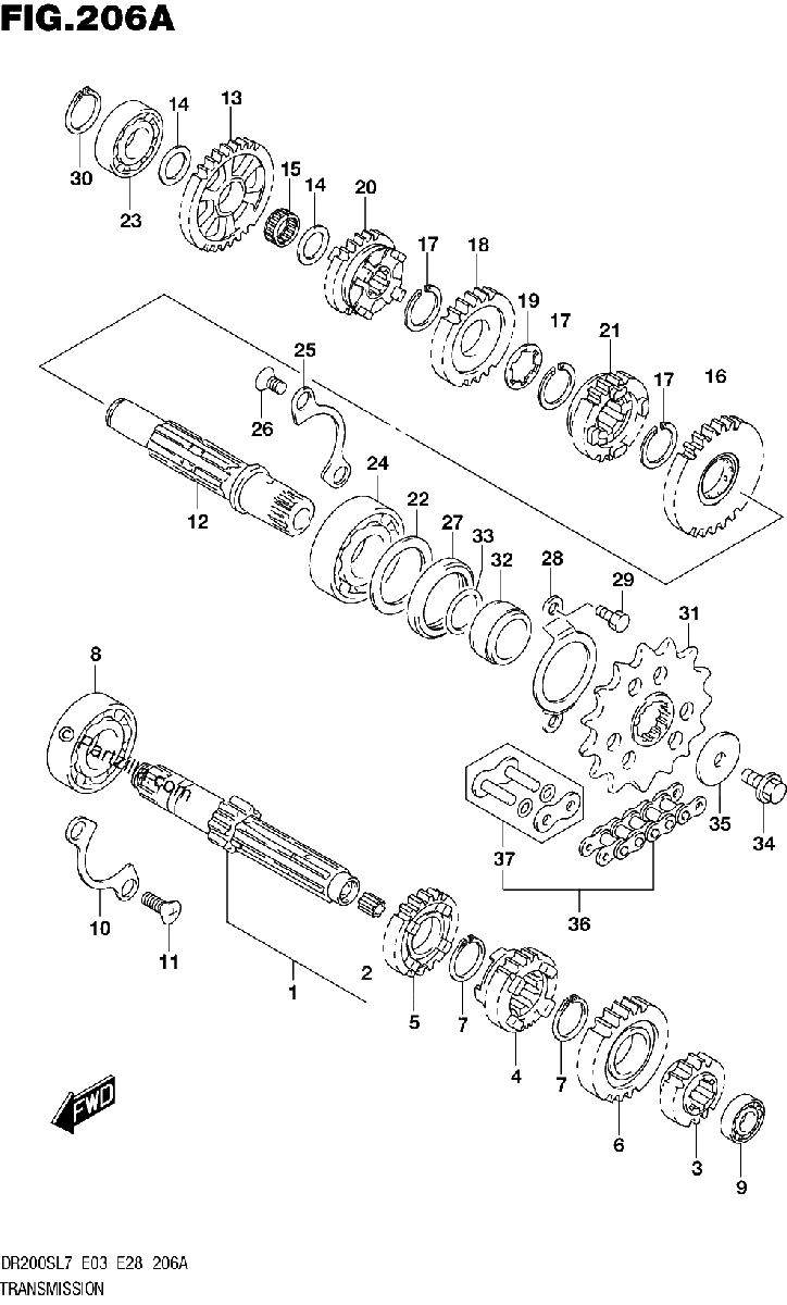 Diagrama de TRANSMISSION