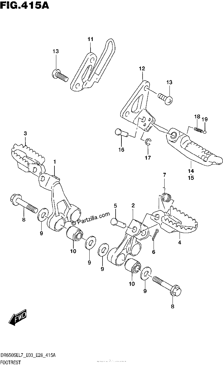 Diagrama de FOOTREST