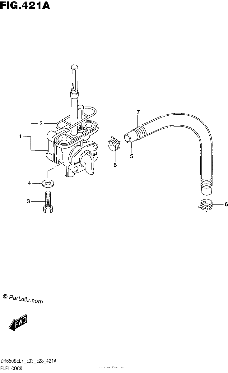Diagrama de FUEL COCK