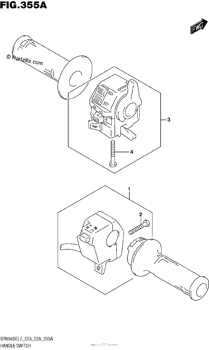 Diagrama de HANDLE SWITCH