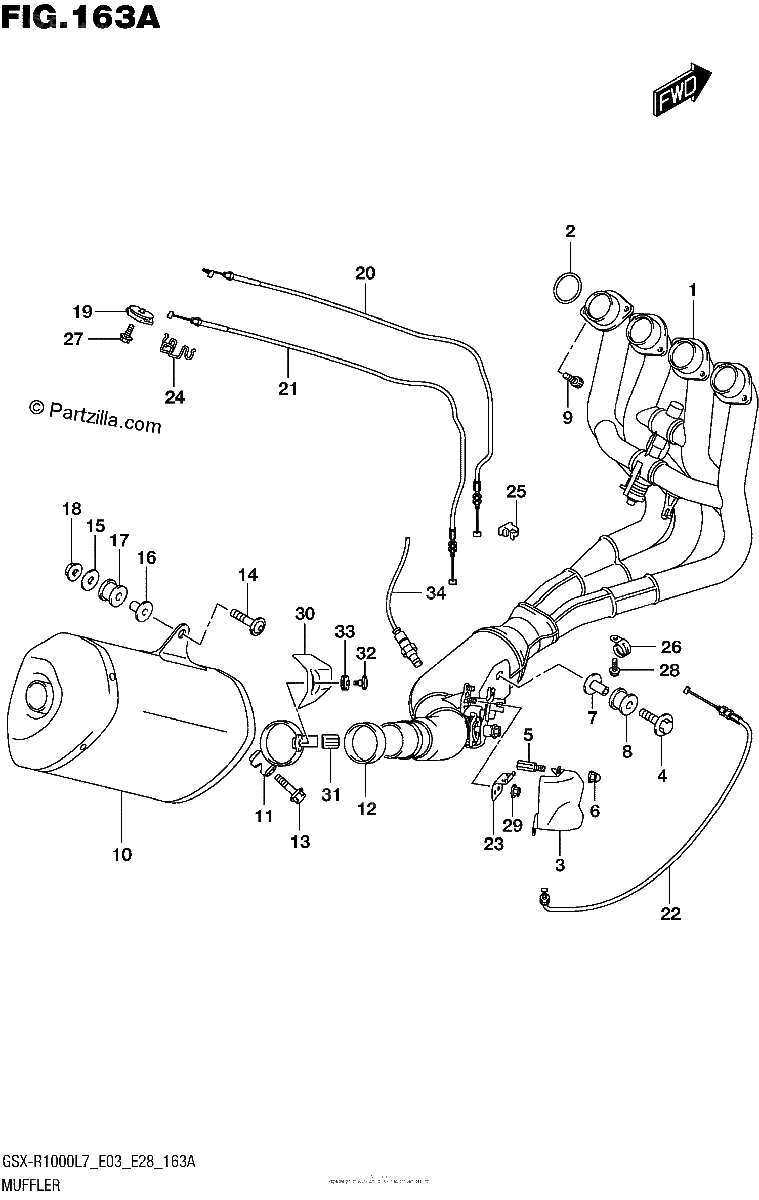 Diagrama de MUFFLER