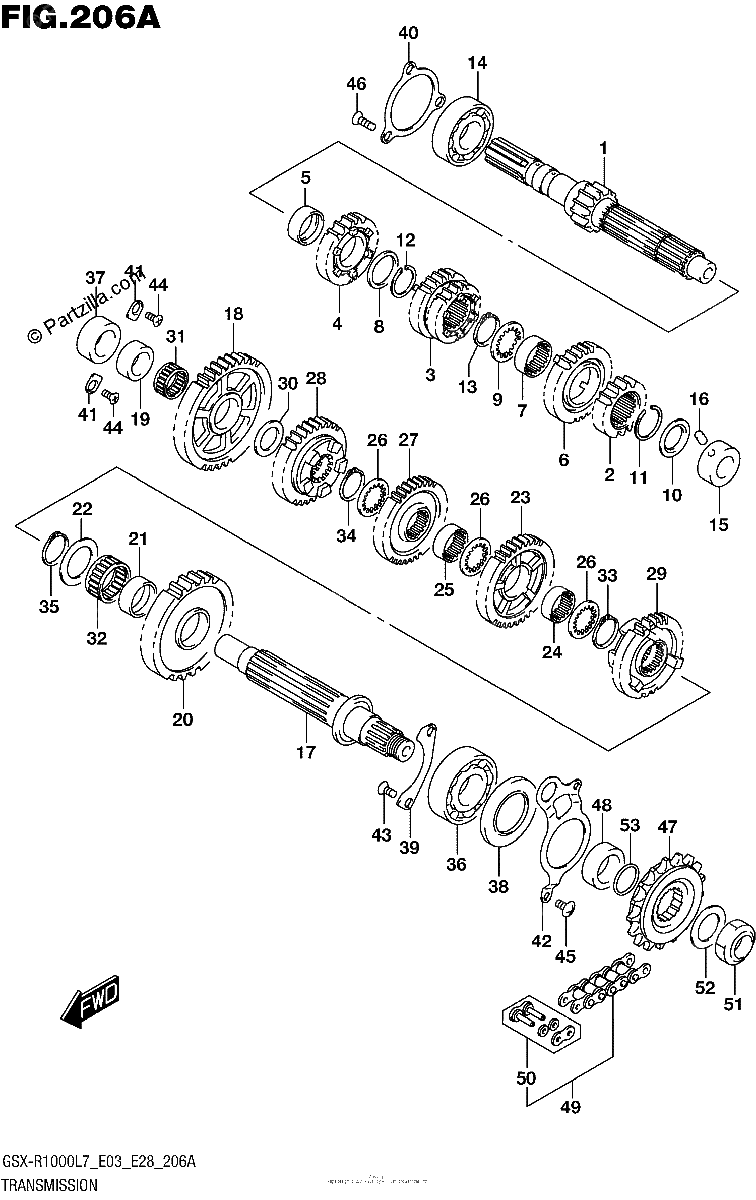 Diagrama de TRANSMISSION
