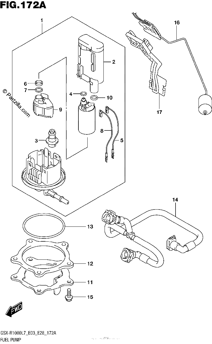 Diagrama de FUEL PUMP