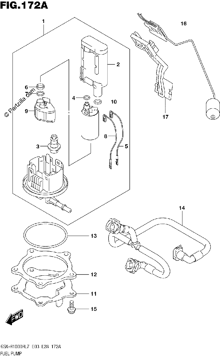 Diagrama de FUEL PUMP