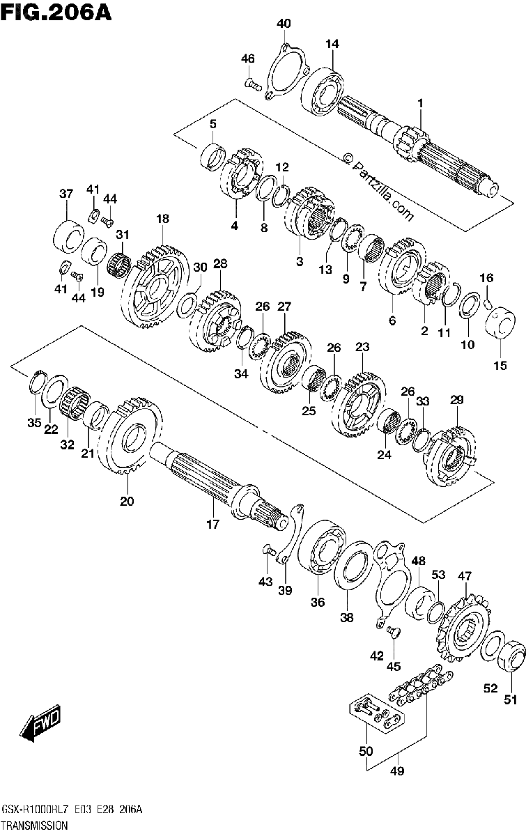 Diagrama de TRANSMISSION