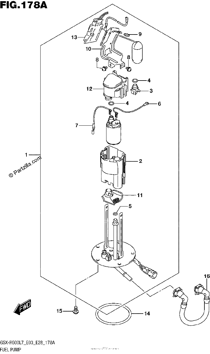 Diagrama de FUEL PUMP