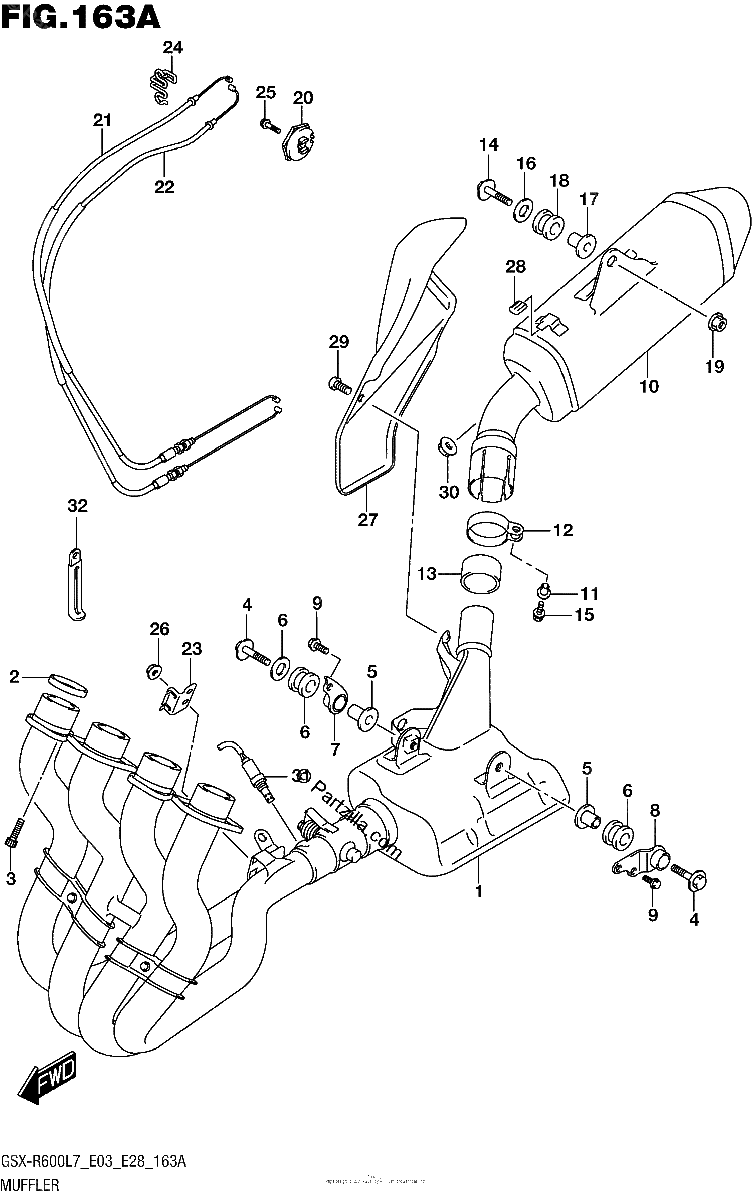 Diagrama de MUFFLER