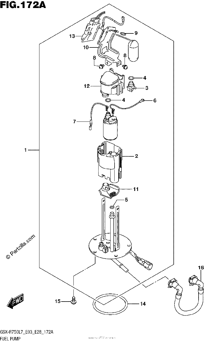 Diagrama de FUEL PUMP