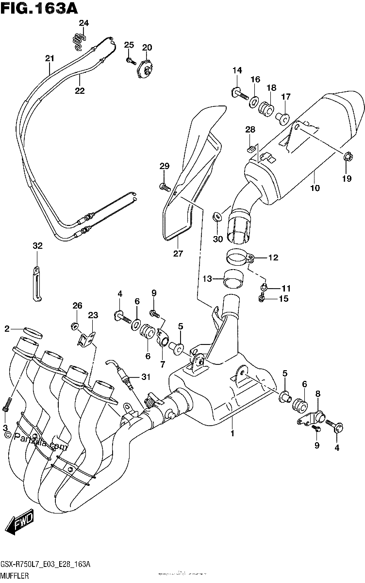 Diagrama de MUFFLER