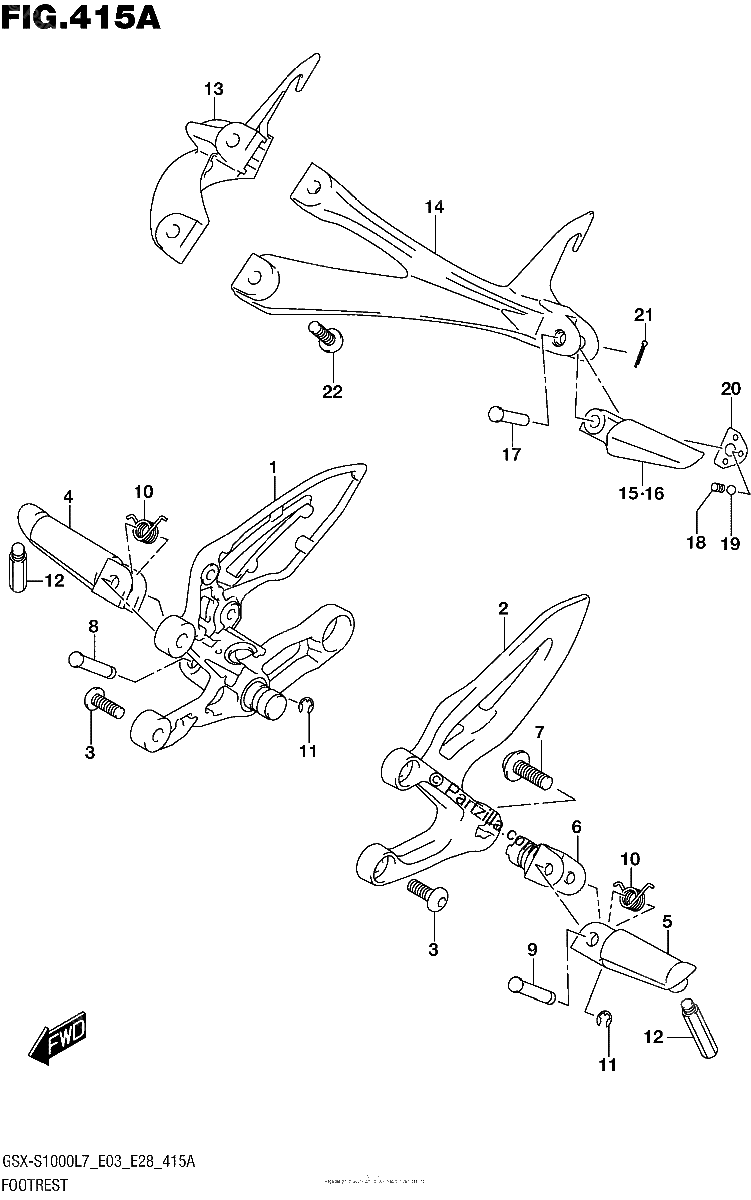 Diagrama de FOOTREST
