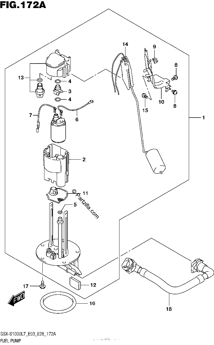 Diagrama de FUEL PUMP