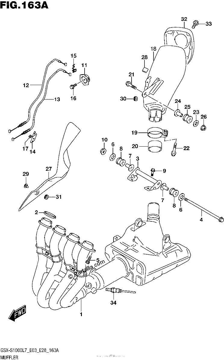 Diagrama de MUFFLER