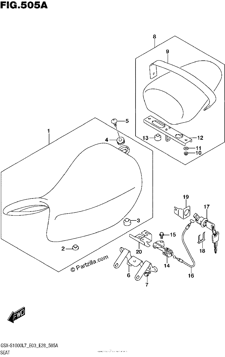 Diagrama de SEAT
