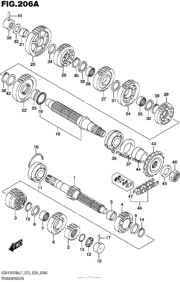 Diagrama de TRANSMISSION