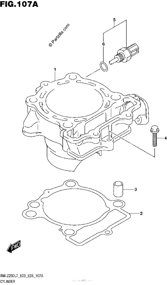 Diagrama de CYLINDER