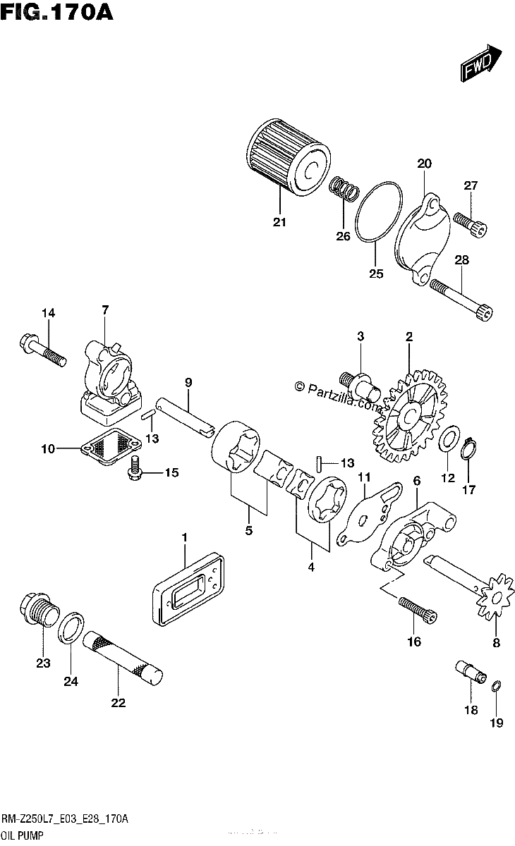 Diagrama de OIL PUMP