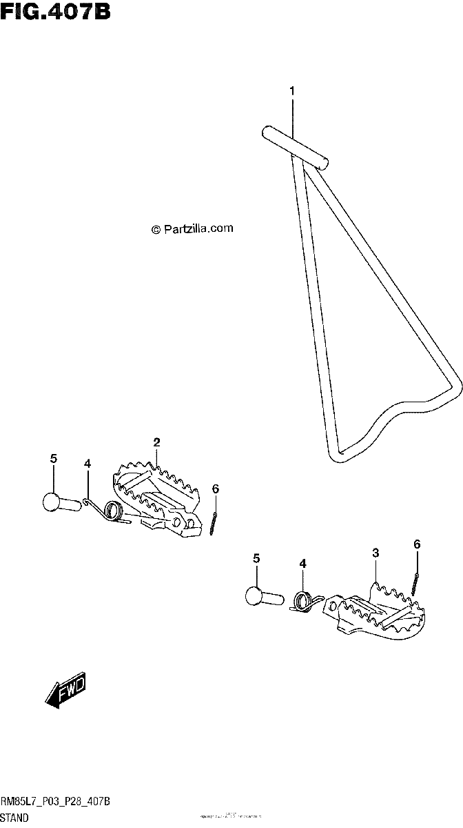 Diagrama de STAND RM85L7 P28