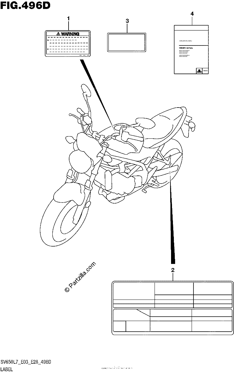 Diagrama de LABEL SV650AL7 E33