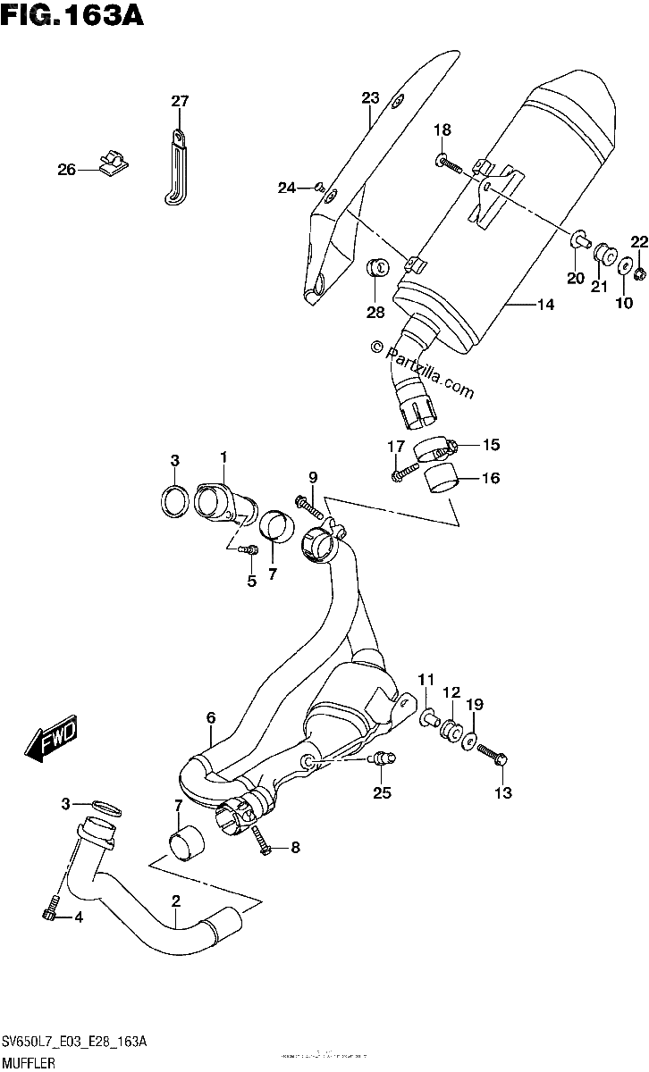 Diagrama de MUFFLER