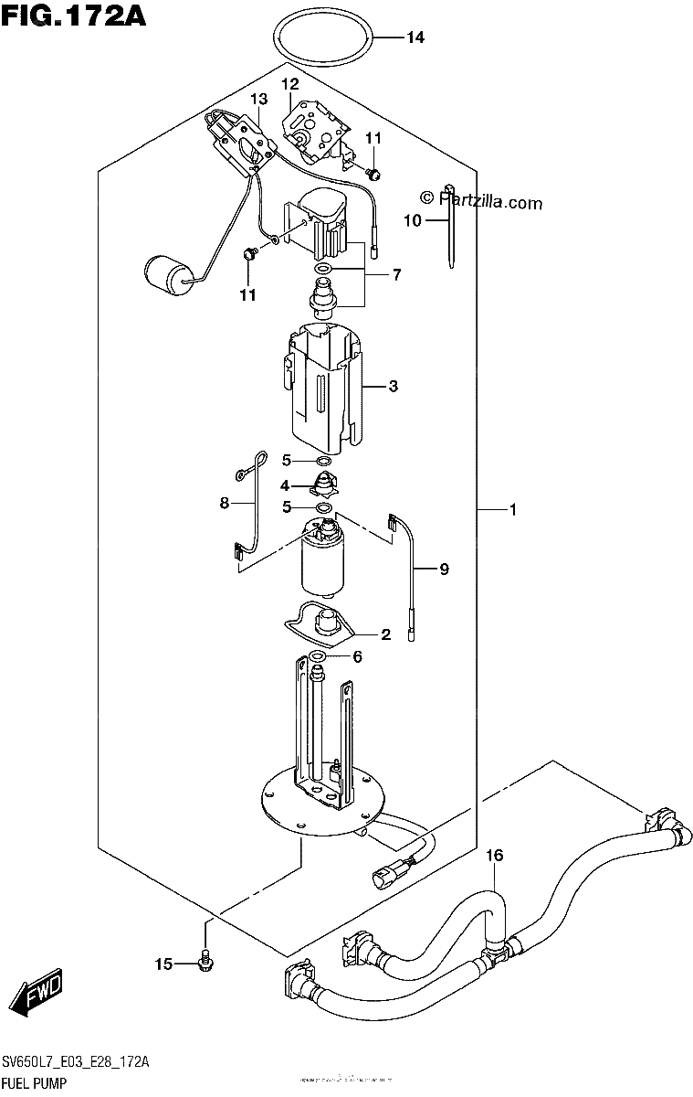 Diagrama de FUEL PUMP