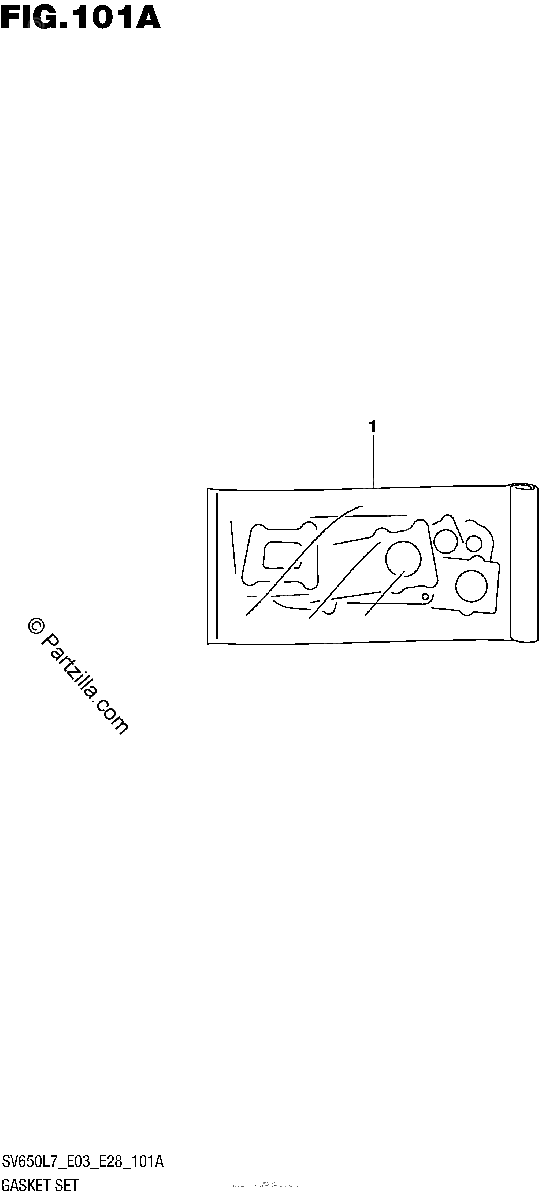 Diagrama de GASKET SET