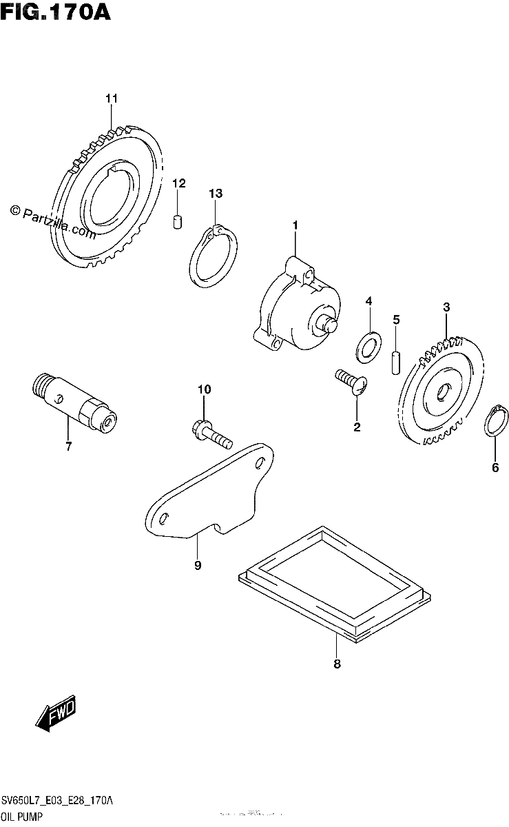 Diagrama de OIL PUMP
