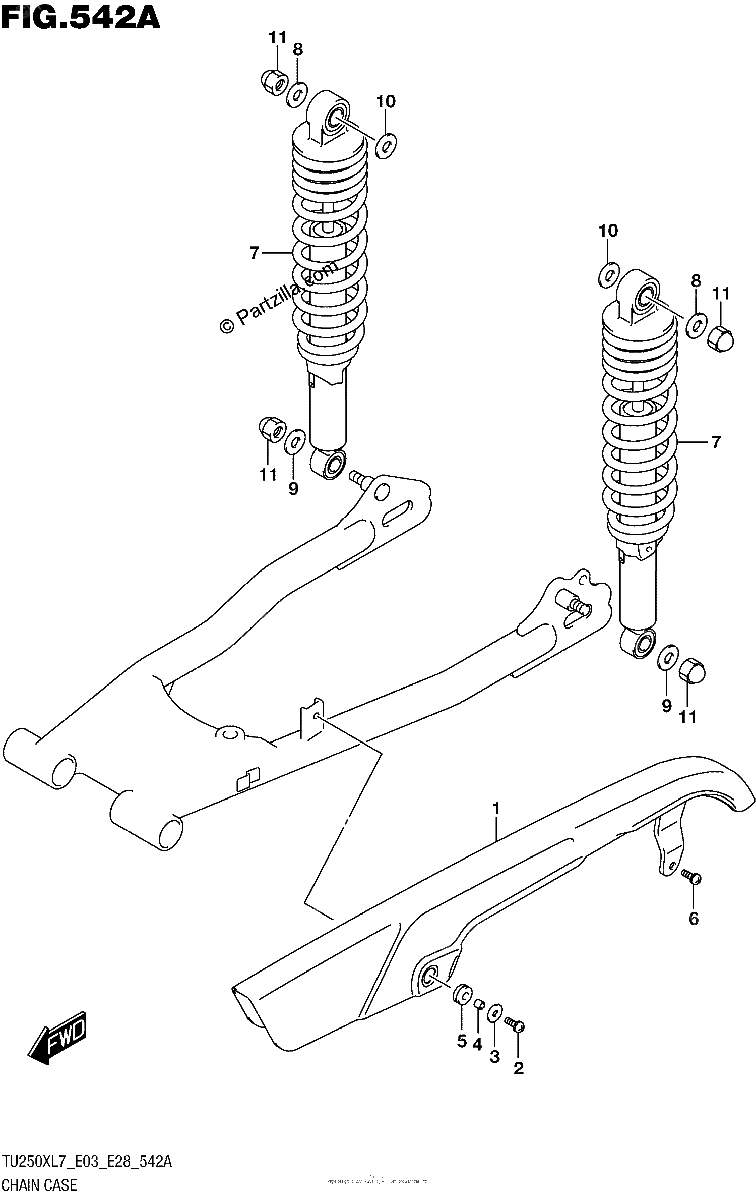 Diagrama de CHAIN CASE
