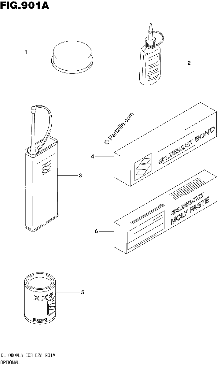 Diagrama de 901A OPTIONAL
