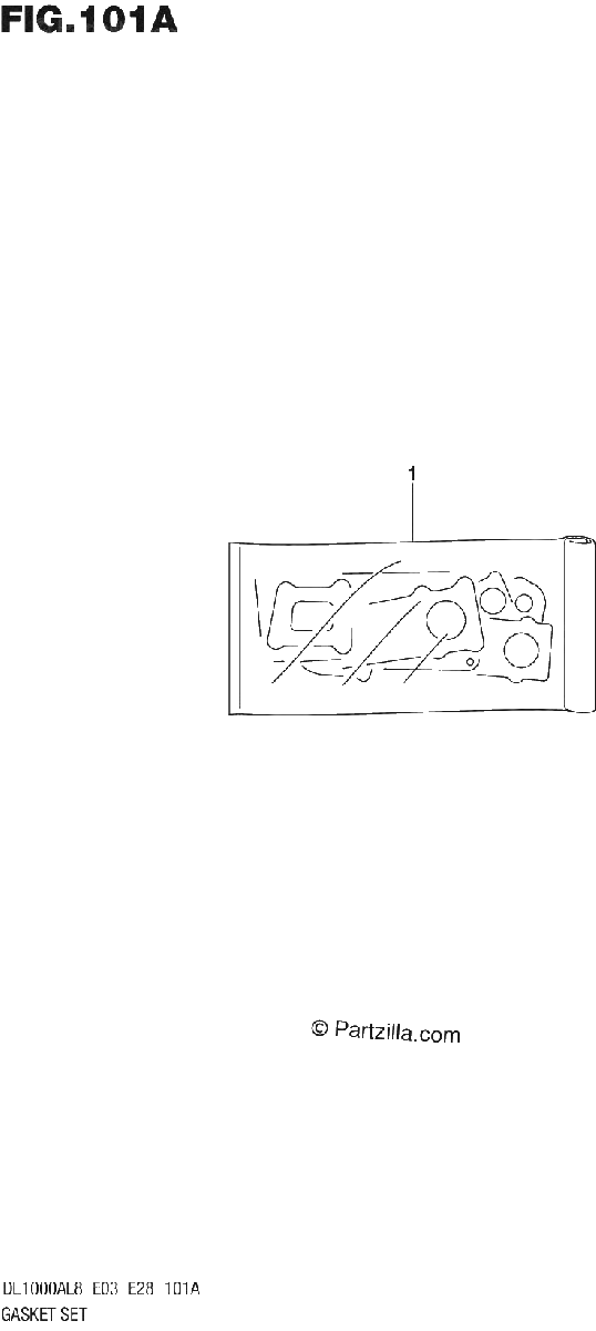 Diagrama de GASKET SET