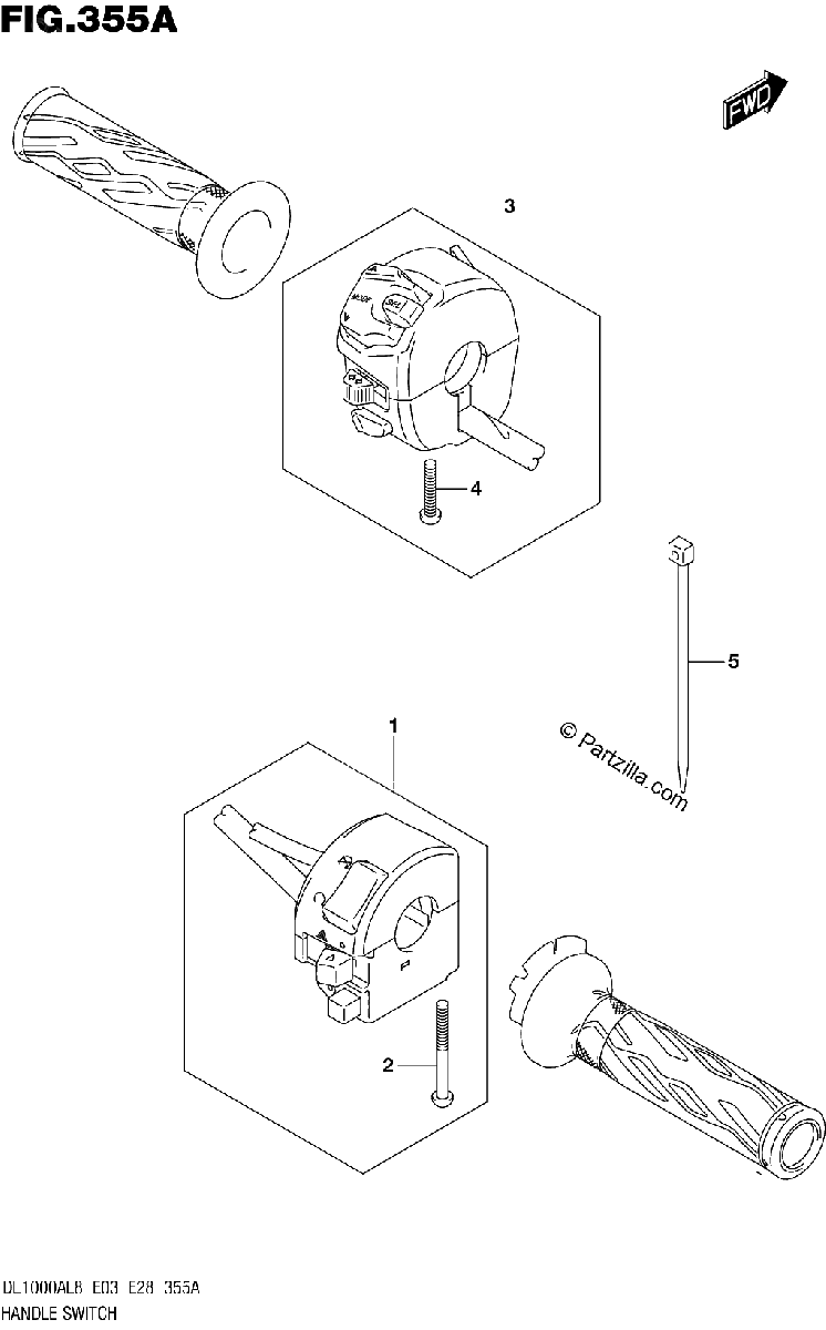 Diagrama de HANDLE SWITCH