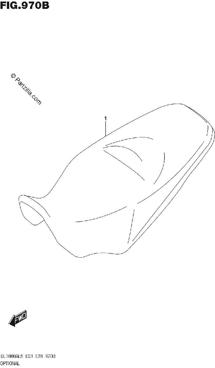 Diagrama de OPTIONAL HIGH SEAT
