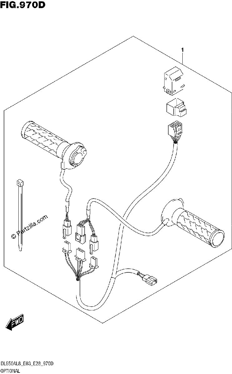 Diagrama de 970D OPTIONAL