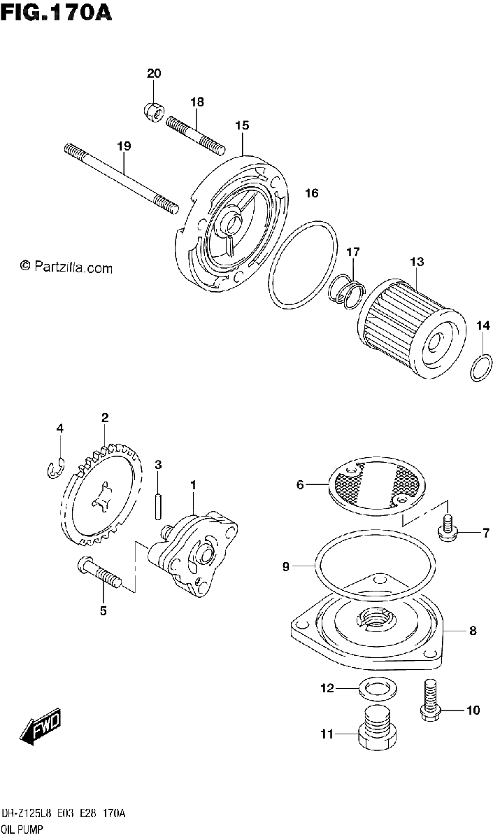 Diagrama de OIL PUMP