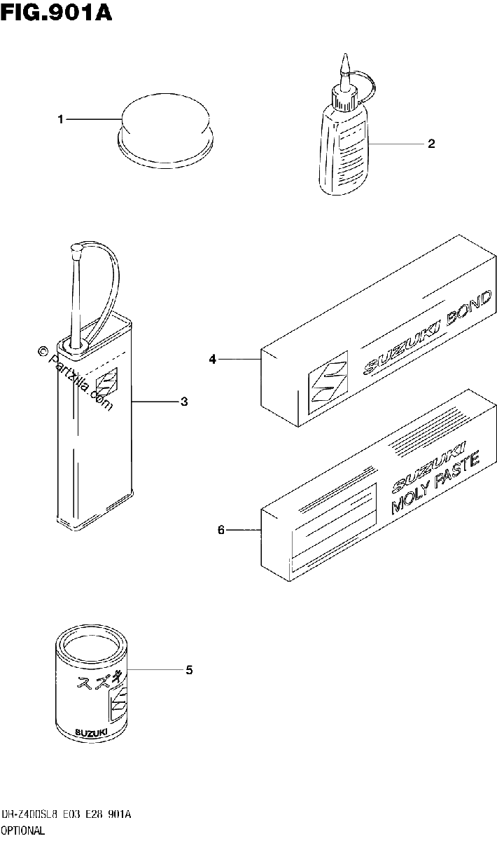Diagrama de 901A OPTIONAL